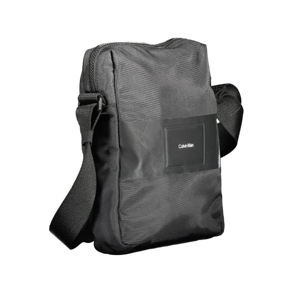Calvin Klein Black Polyester Men Shoulder Bag CA-14624