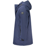 North Sails Blue Polyester Men Jacket NO-32946-XL