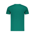 Cavalli Class Green Cotton Men T-Shirt CA-36667-M