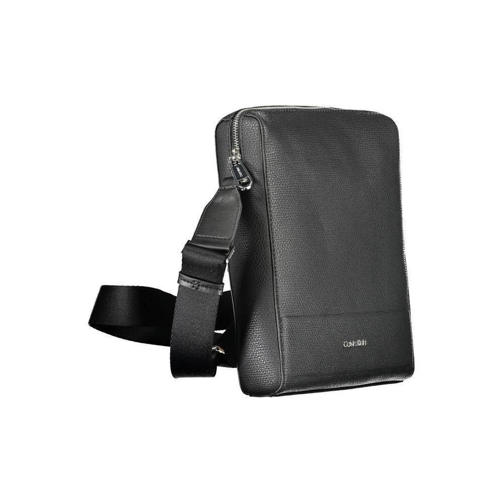 Calvin Klein Black Polyester Mens Shoulder Bag CA-15393