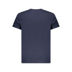 Tommy Hilfiger Blue Cotton Men T-Shirt TO-38470-S