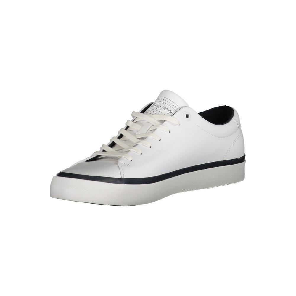 Tommy Hilfiger Elevate Your Game with Stylish White Sneakers TO-27122-EU44/US11