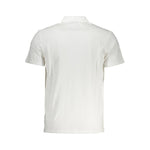 Napapijri White Cotton Men Polo Shirt