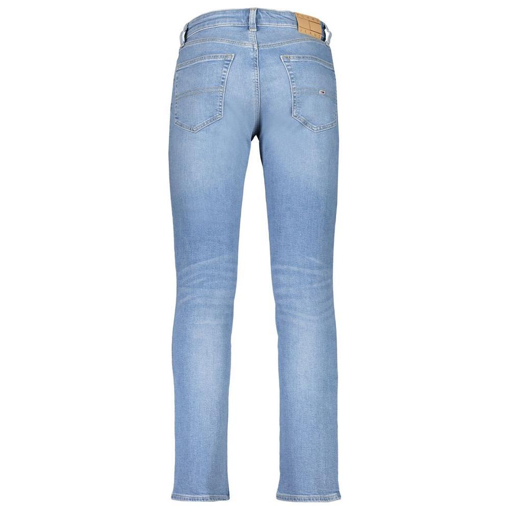 Tommy Hilfiger Light Blue Cotton Men Jeans TO-31424-W29 | L32