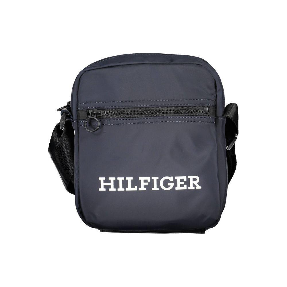 Tommy Hilfiger Blue Polyester Men Shoulder Bag TO-22453