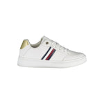 Tommy Hilfiger White Leather Women Sneaker