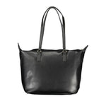 Tommy Hilfiger Black Polyester Handbag TO-27572