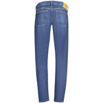 Calvin Klein Blue Cotton Men Jean CA-33810-W28 | L32