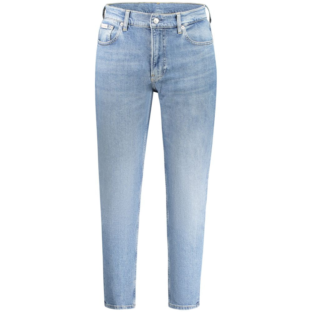 Calvin Klein Blue Cotton Men Jeans CA-34439-W29