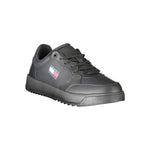 Tommy Hilfiger Black Polyethylene Men Sneaker TO-31949-EU40/US7