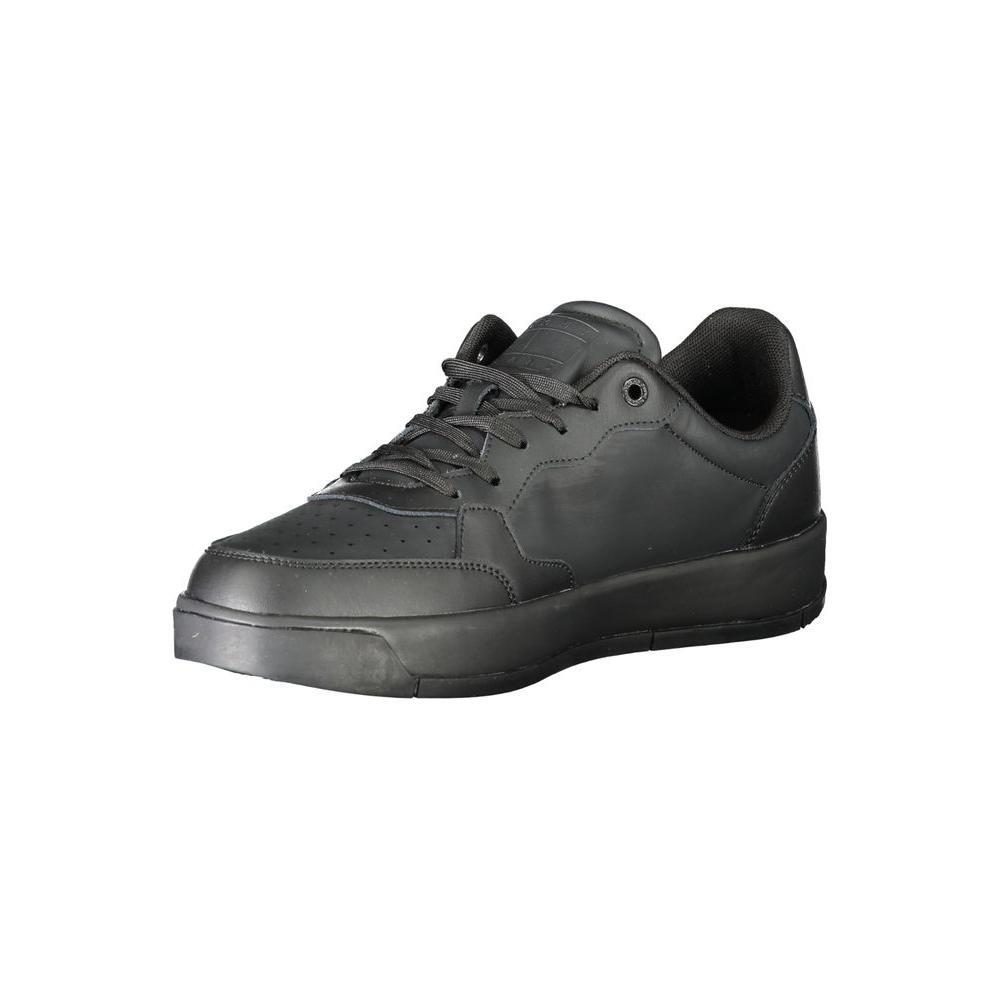 Tommy Hilfiger Black Polyethylene Men Sneaker TO-31949-EU40/US7