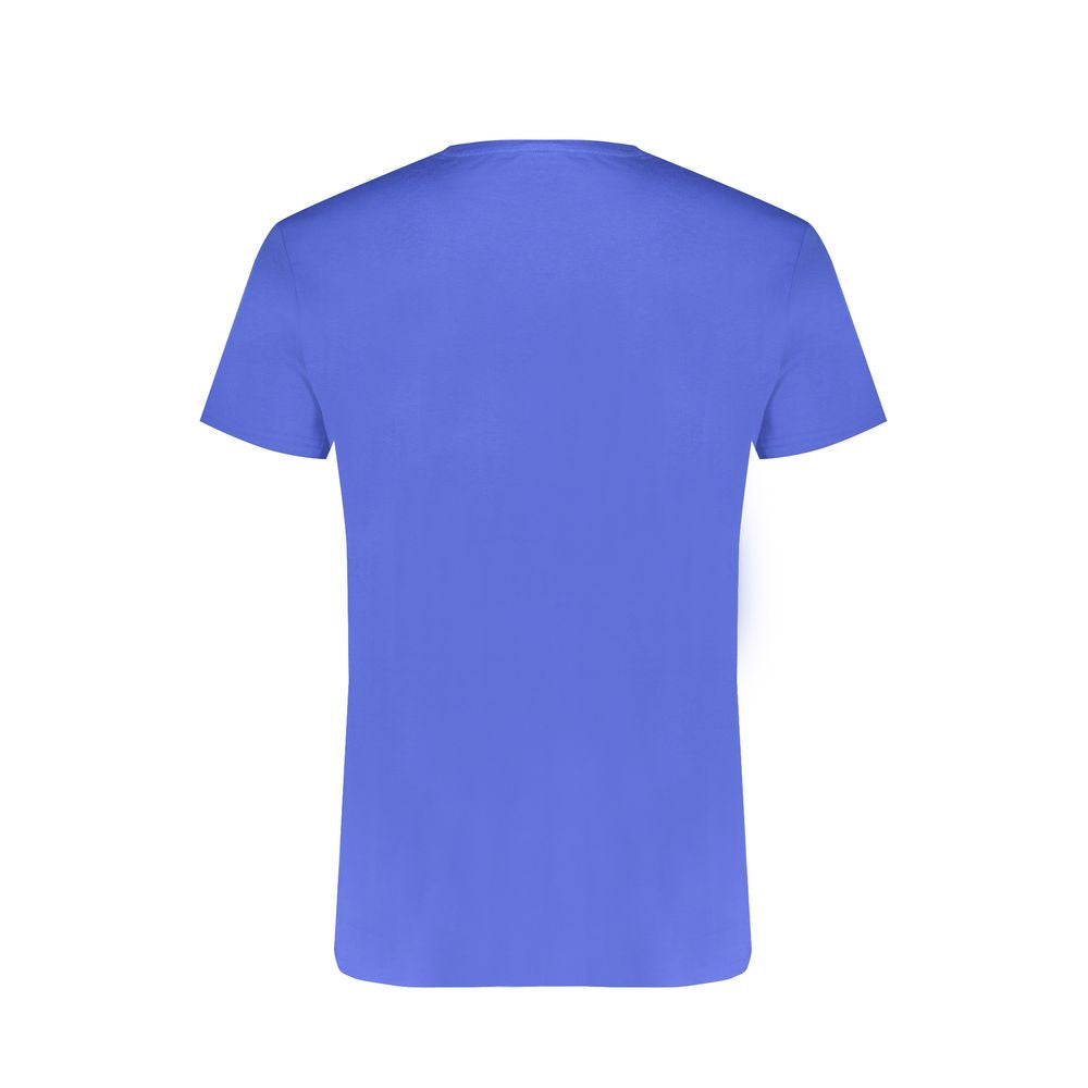 Trussardi Blue Cotton T-Shirt TR-30145-S
