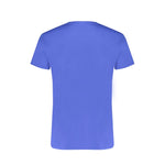 Trussardi Blue Cotton T-Shirt TR-30145-S