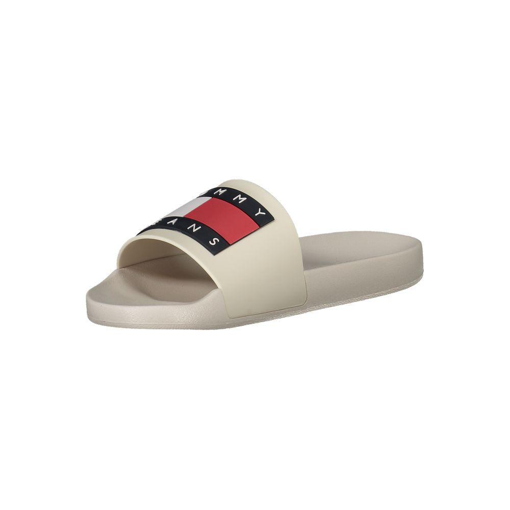 Tommy Hilfiger Beige Polyethylene Men Sandal TO-35333-EU40/US7