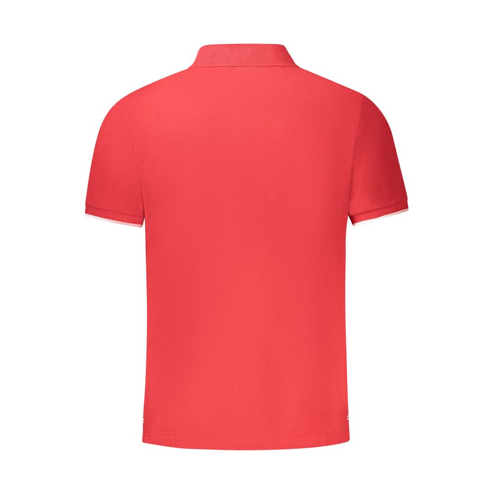North Sails Red Cotton Polo Shirt