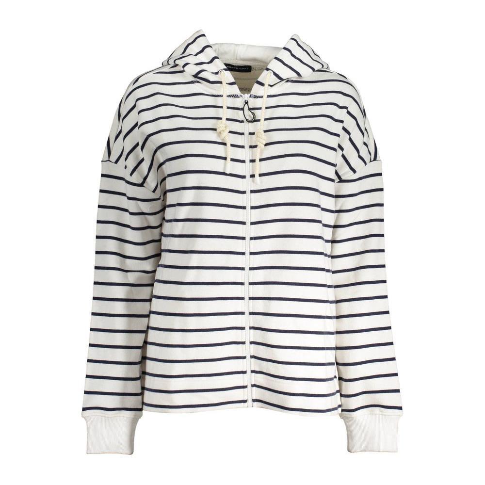 North Sails White Cotton Women Sweater