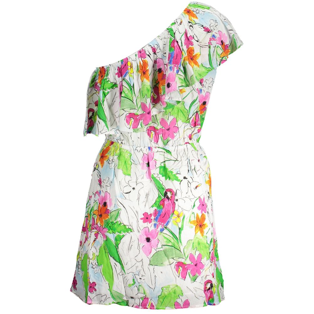 Desigual White Viscose Dress