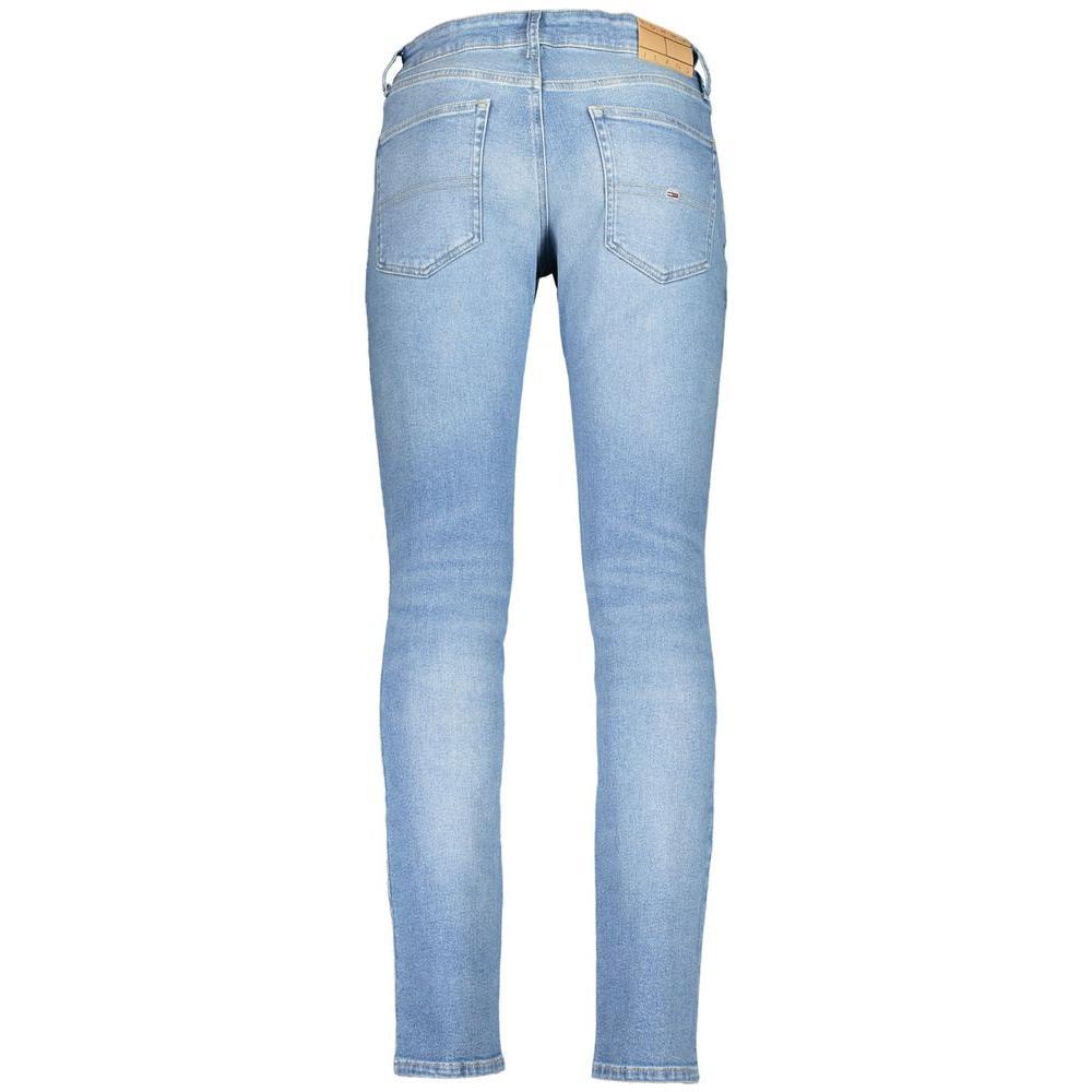 Tommy Hilfiger Light Blue Cotton Men Jeans TO-30532-W29 | L32