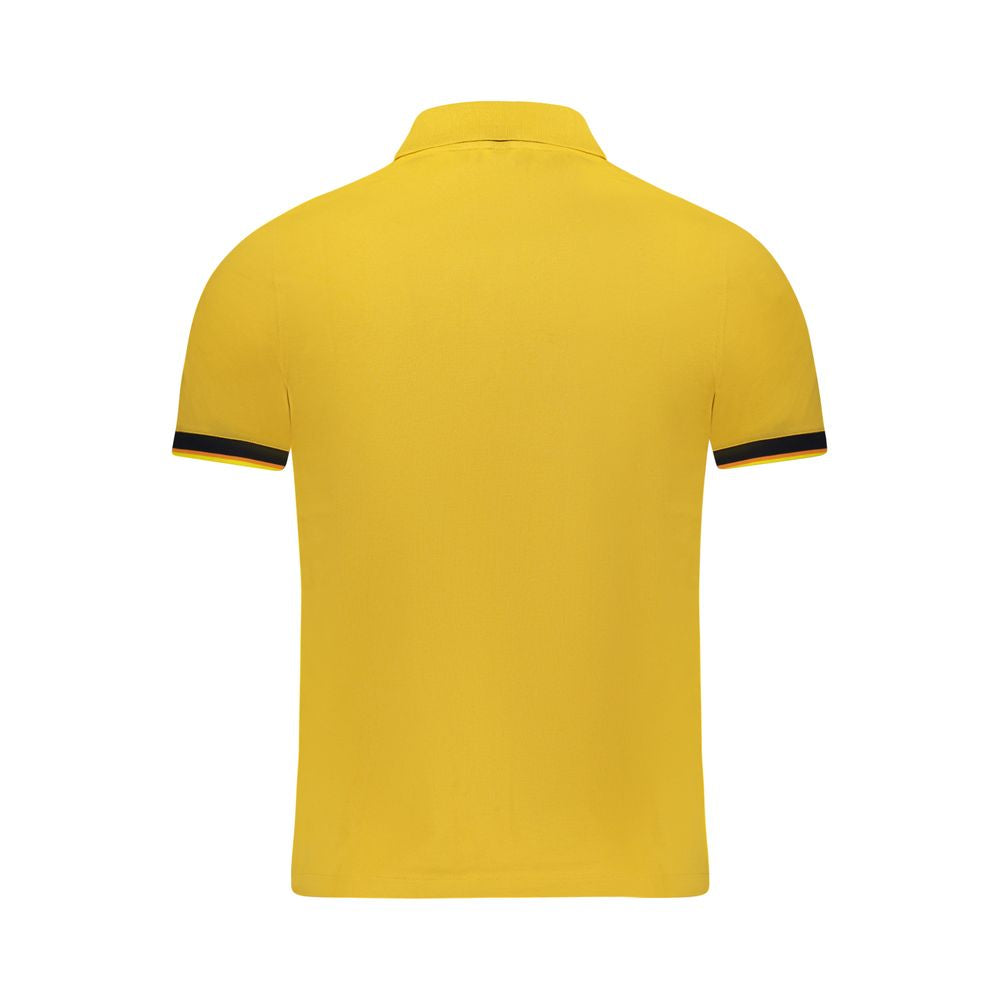 K-WAY Yellow Cotton Polo Shirt