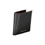 Tommy Hilfiger Elegant Black Leather Wallet TO-27529