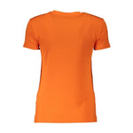 Patrizia Pepe Elegant Orange Rhinestone Tee PA-28356-S