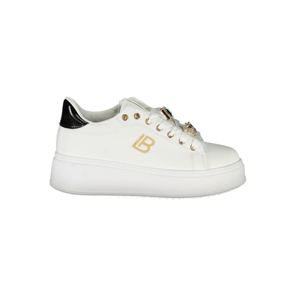 Laura Biagiotti White Synthetic Women Sneaker