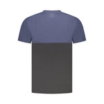 Trussardi Blue Cotton Men T-Shirt TR-36619-L