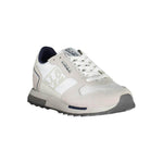 Napapijri White Leather Men Sneaker NA-37219-EU44/US11