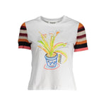Desigual White Cotton Women Top