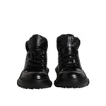 Dolce & Gabbana Black Leather Casual Mens Ankle Boots Shoes MV7336-40