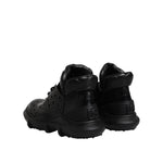 Dolce & Gabbana Black Leather Casual Mens Ankle Boots Shoes MV7336-40