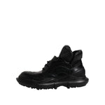 Dolce & Gabbana Black Leather Casual Mens Ankle Boots Shoes MV7336-40