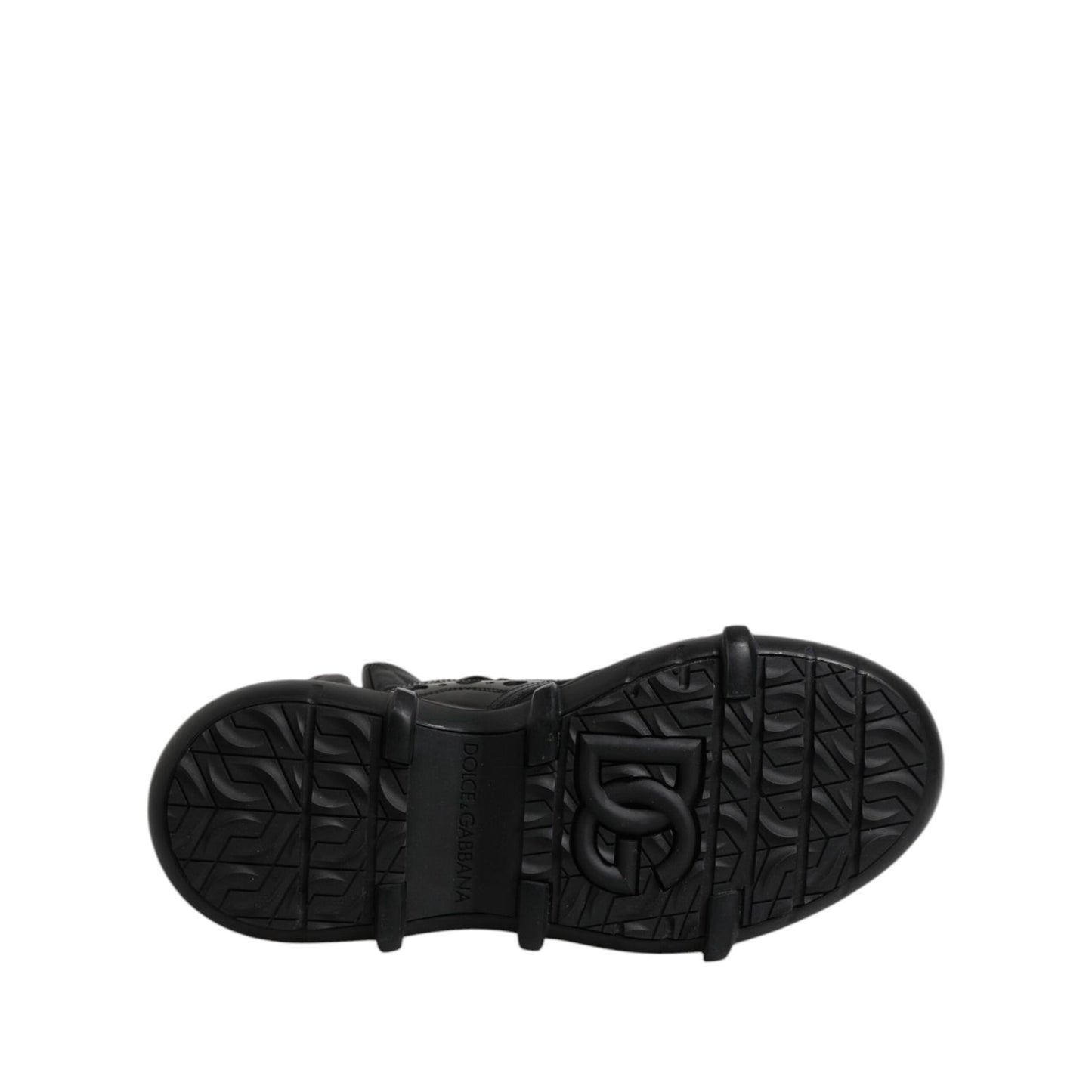 Dolce & Gabbana Black Leather Casual Mens Ankle Boots Shoes MV7336-40