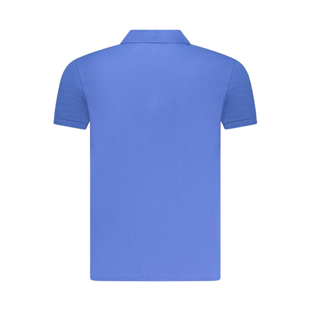 Marina Yachting Blue Cotton Men Polo Shirt MA-38549-S