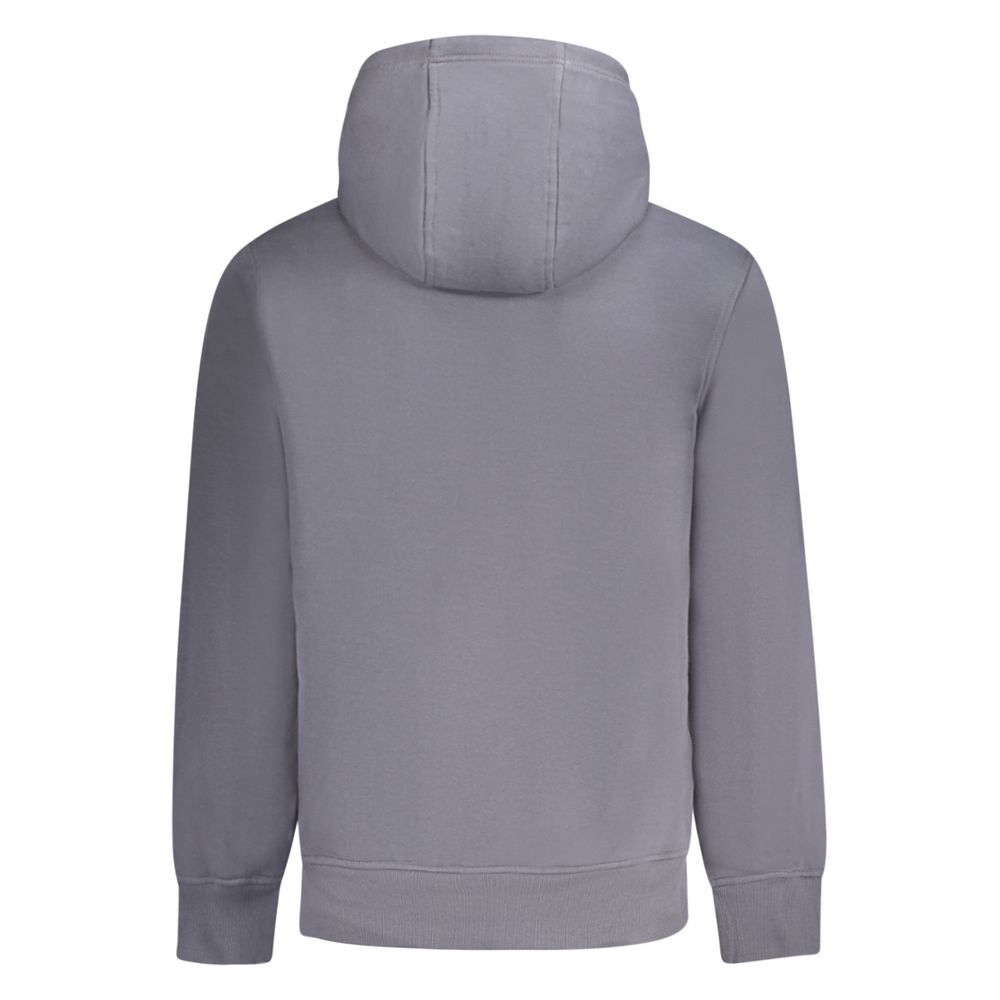 Calvin Klein Blue Cotton Men Sweater CA-33802-XL