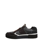 Dolce & Gabbana Multicolor Leather Low Top Sneakers Shoes