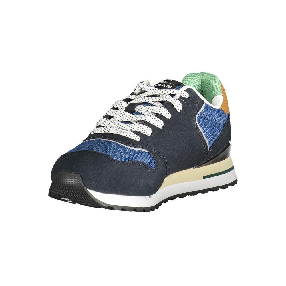 Gas Blue Polyester Men Sneaker GA-38585-EU43/US10