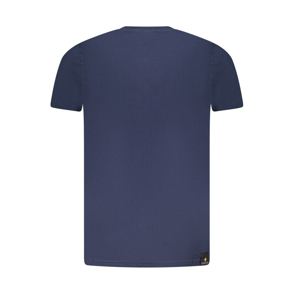 Accademia Militare Blue Cotton T-Shirt AC-36536-S