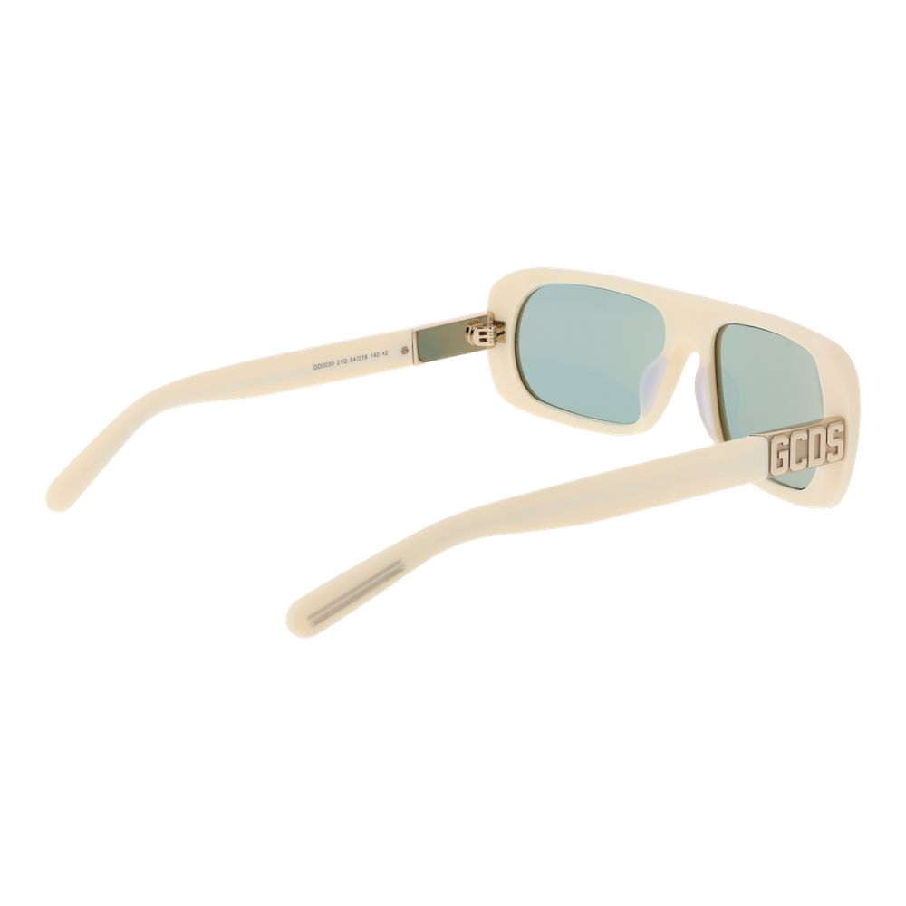 GCDS Cream Acetate Sunglasses