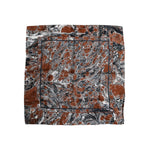 Dolce & Gabbana Multicolor Marble Silk Square Foulard Scarf MS7259