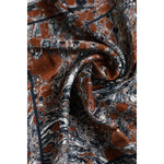 Dolce & Gabbana Multicolor Marble Silk Square Foulard Scarf MS7259