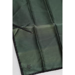 Dolce & Gabbana Green DG Crown Silk Square Men Foulard Scarf MS7282