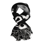 Dolce & Gabbana Black Logo Neck Warmer Wrap Men Shawl Scarf MS7450