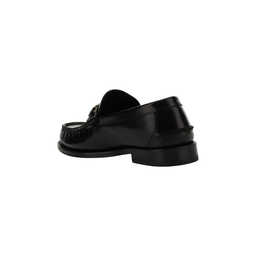 Versace Leather Loafers VE-10135921A099121B00V-EU41.5/US8.5