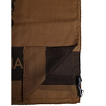 Dolce & Gabbana Brown DG Crown Neck Warmer Men Foulard Scarf MS7467