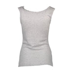 Silvian Heach Gray Viscose Women Top SI-6963-XS