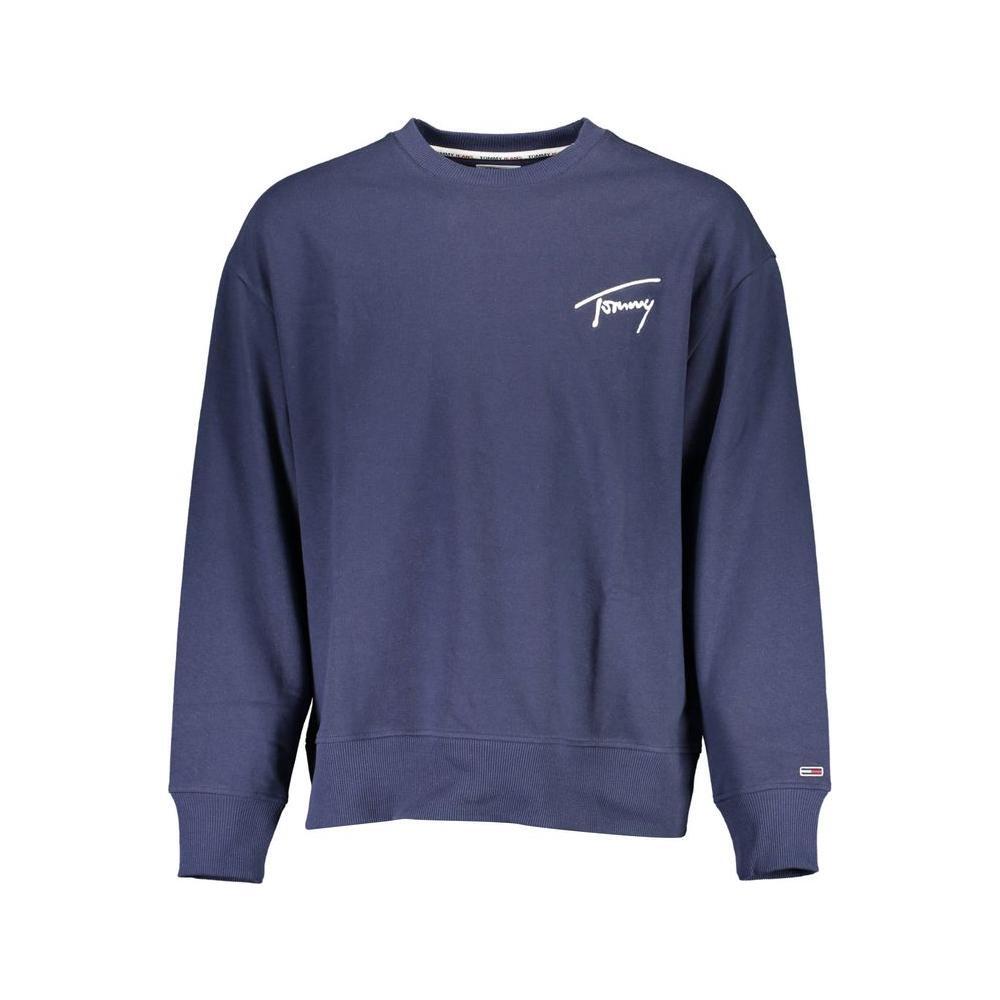 Tommy Hilfiger Blue Cotton Men Sweater TO-14120-XXL