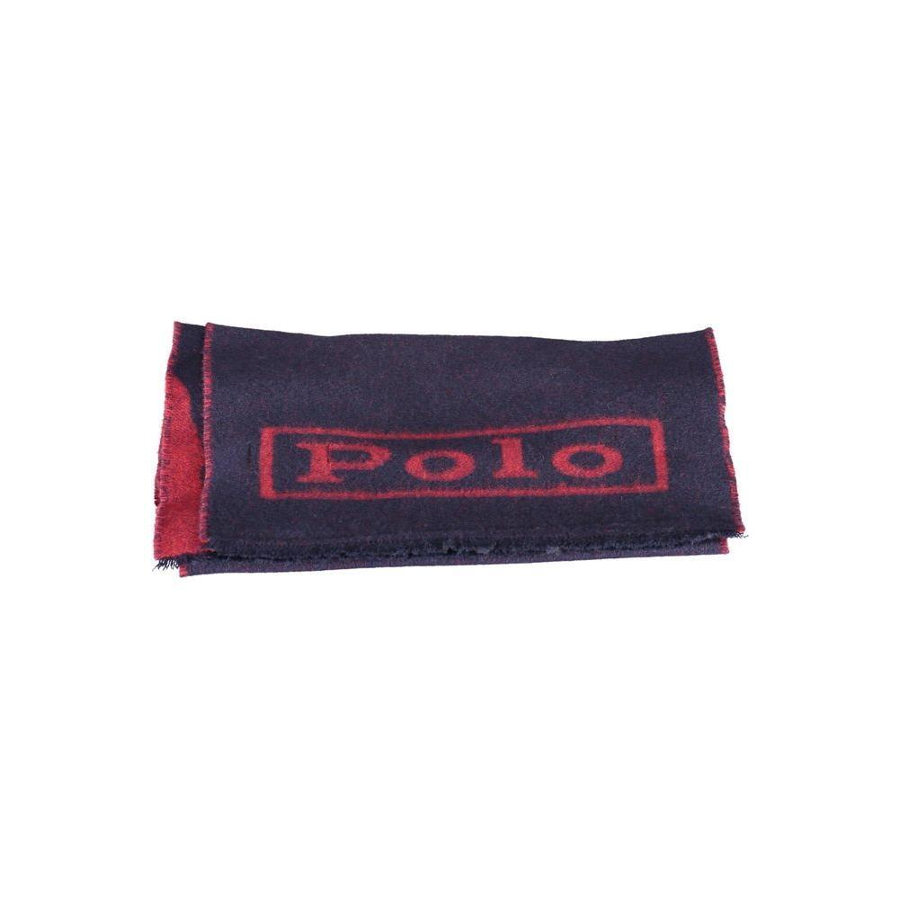 Ralph Lauren Blue Nylon Scarf RA-14260