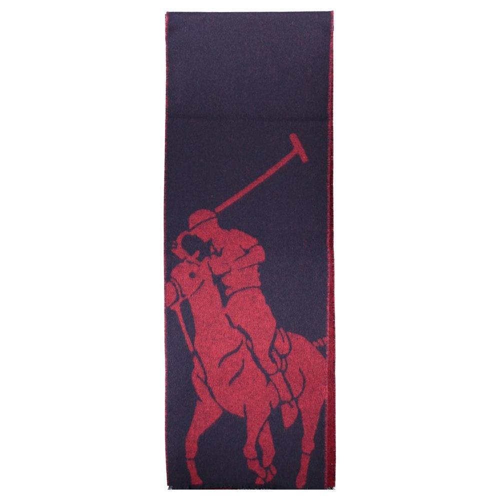 Ralph Lauren Blue Nylon Scarf RA-14260