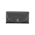 Tommy Hilfiger Black Polyethylene Wallet TO-14312